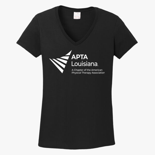 Ladies Heavy Cotton ™ 100% Cotton V Neck T Shirt Thumbnail